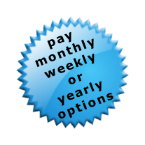 pay
monthly
weekly
or
yearly
options